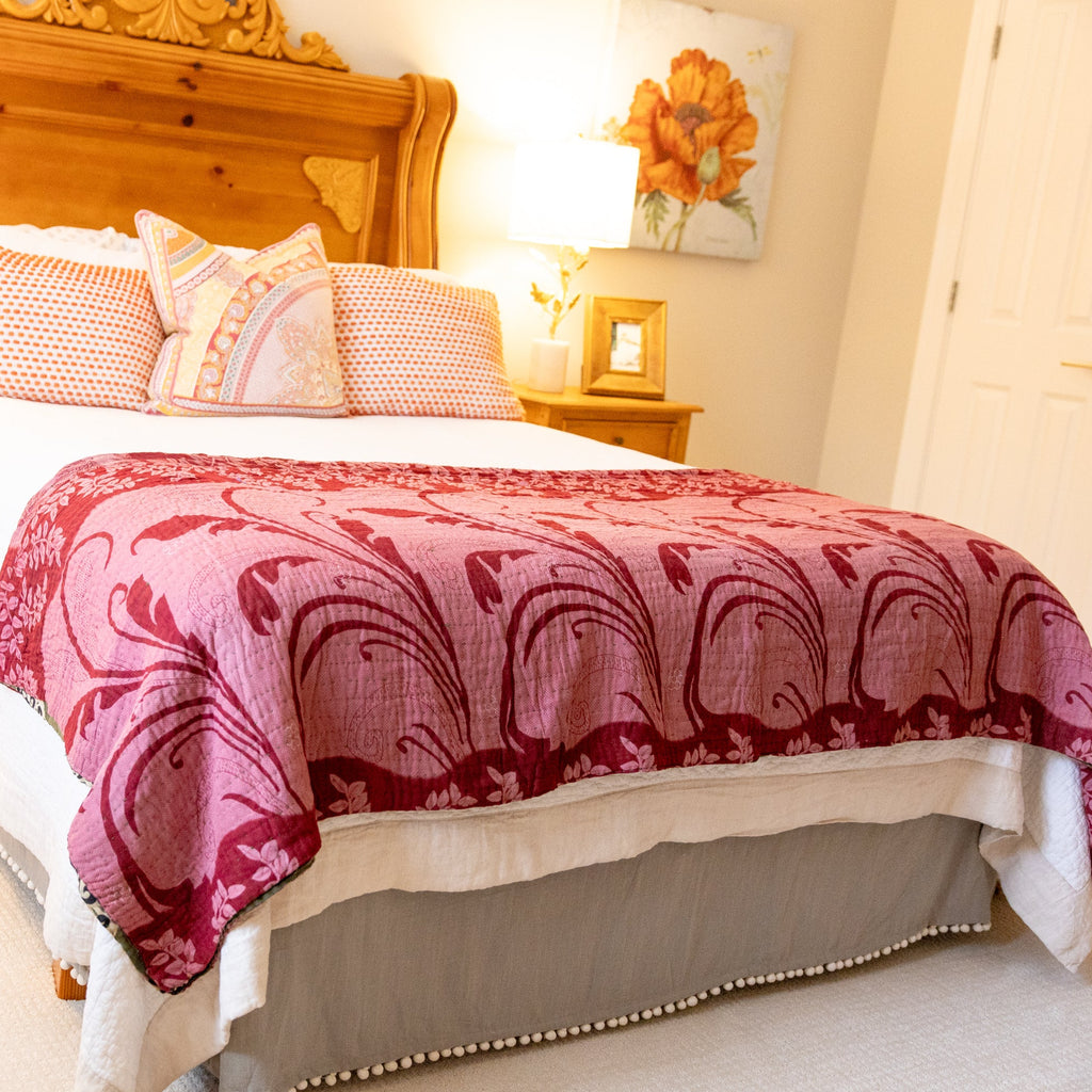 Sari Kantha Quilt-Large
