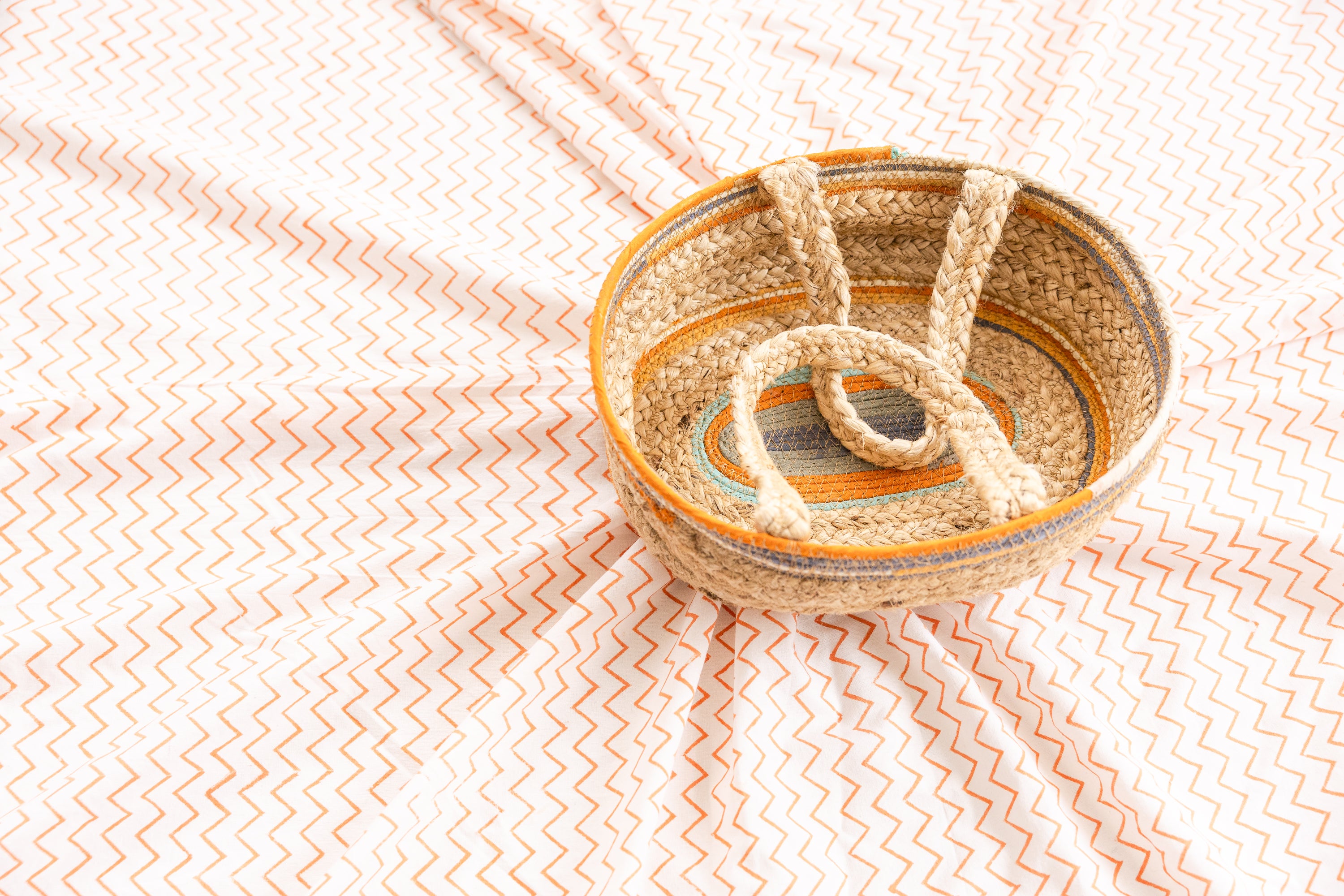 Handled Seagrass Basket