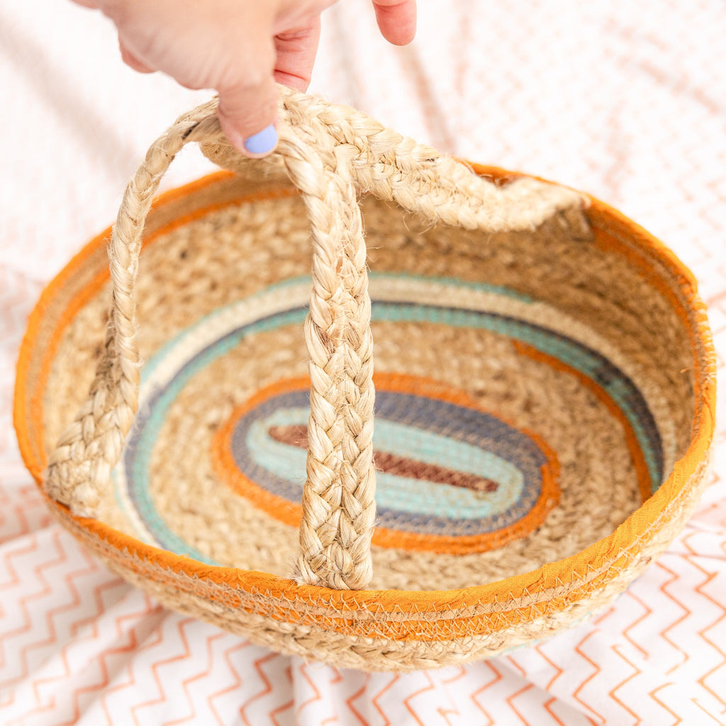 Handled Seagrass Basket