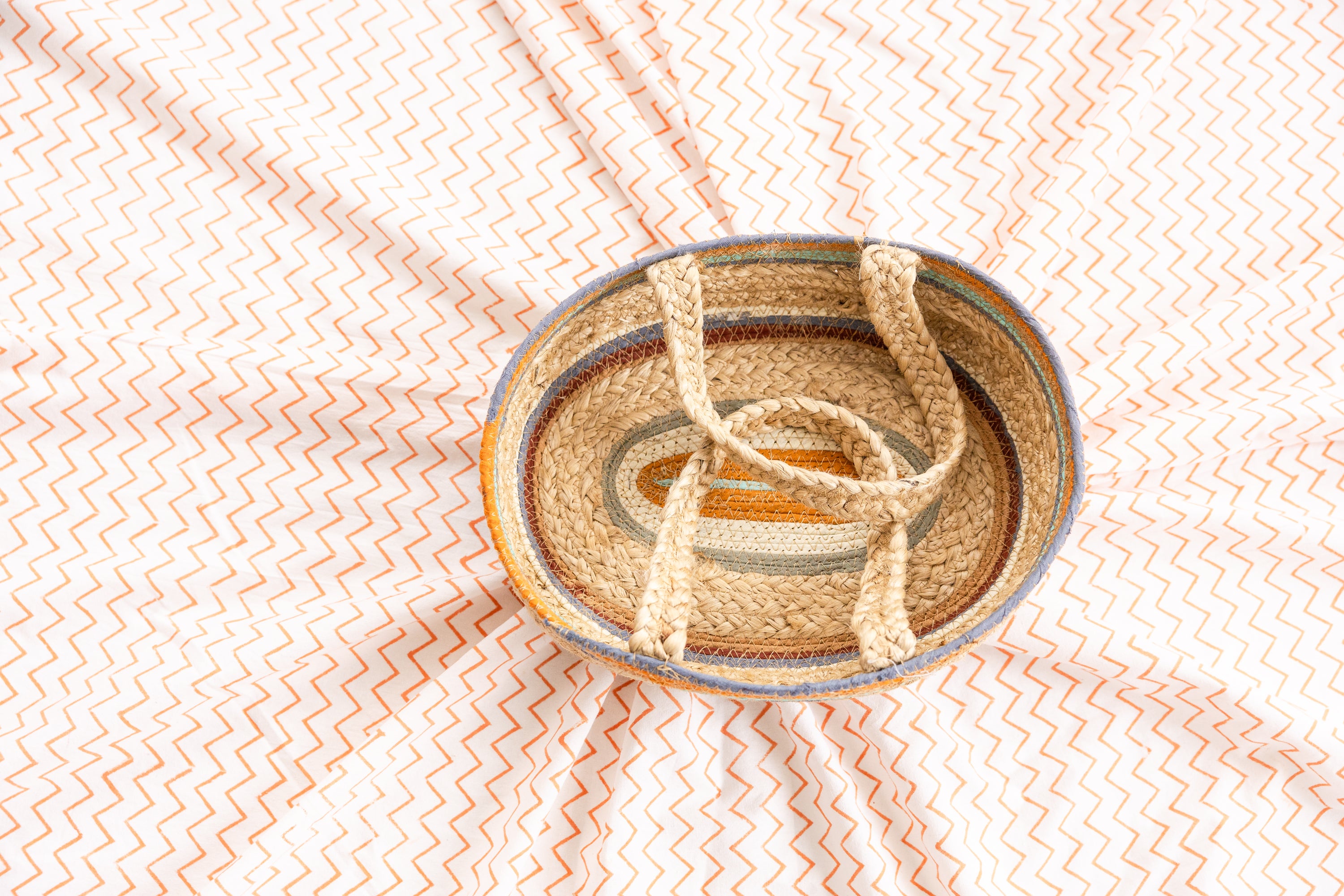 Handled Seagrass Basket