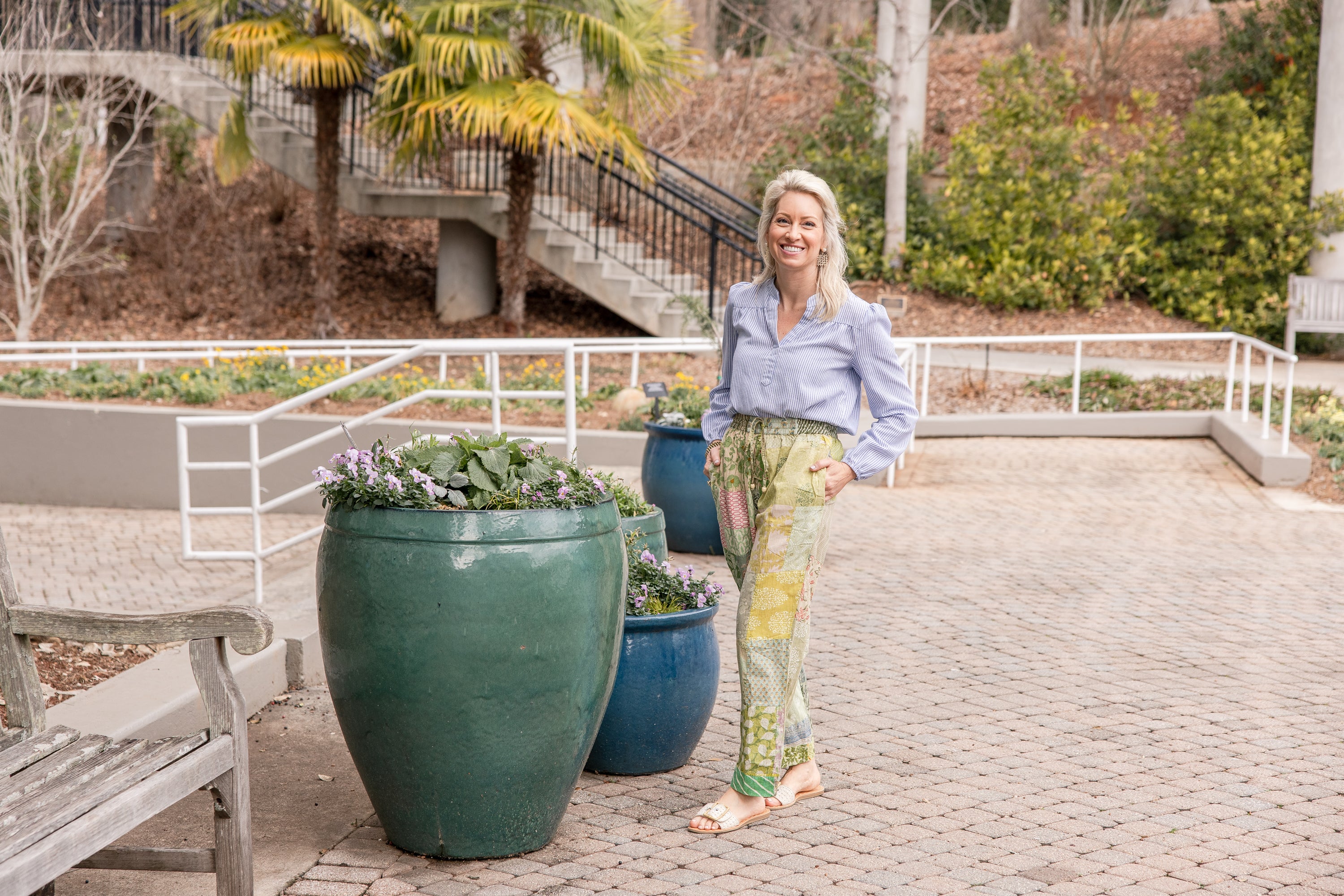 Citrus Mosaic Patchwork Pant