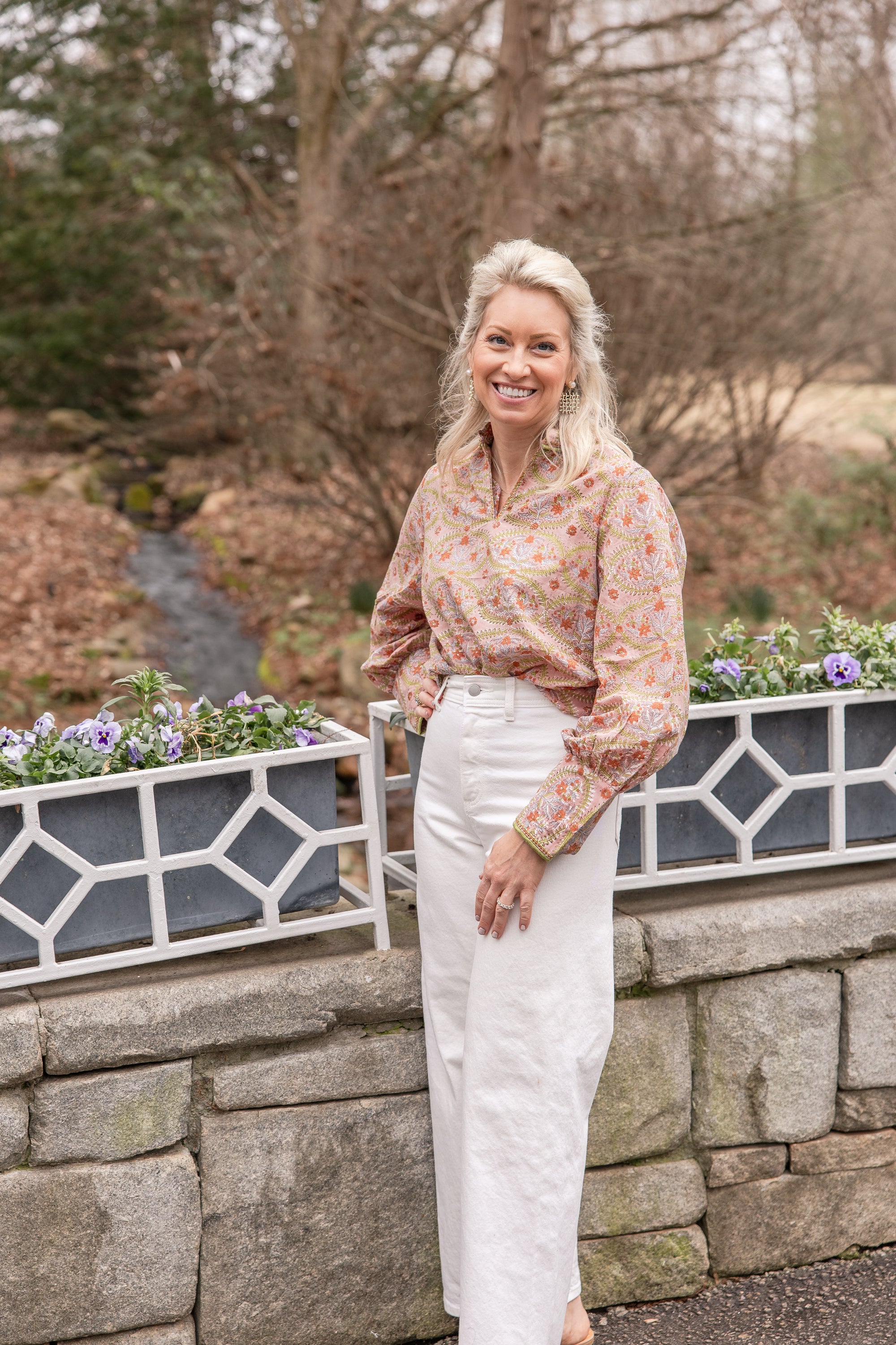 Rosewood Vine Blouse