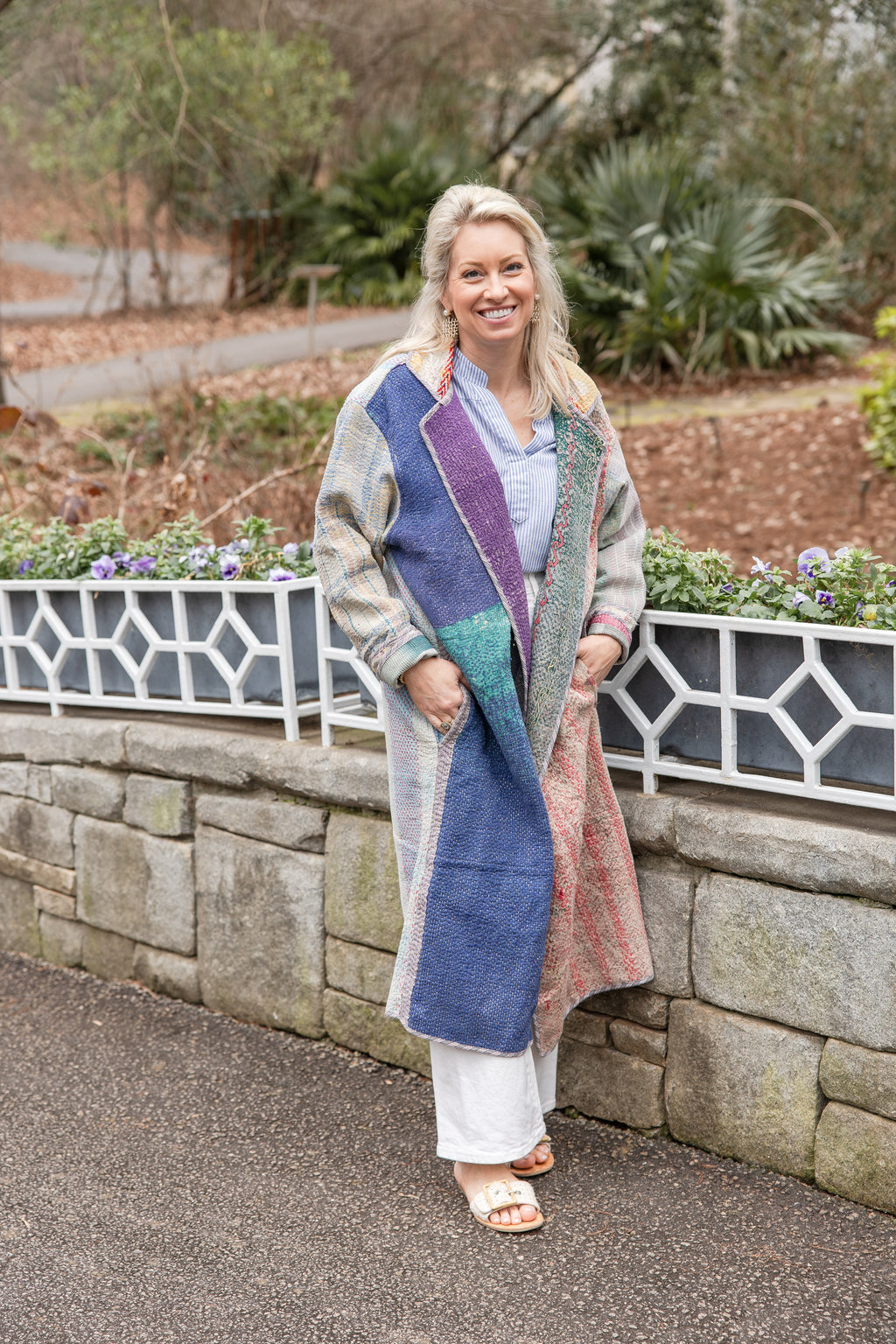 Willow Kantha Coat