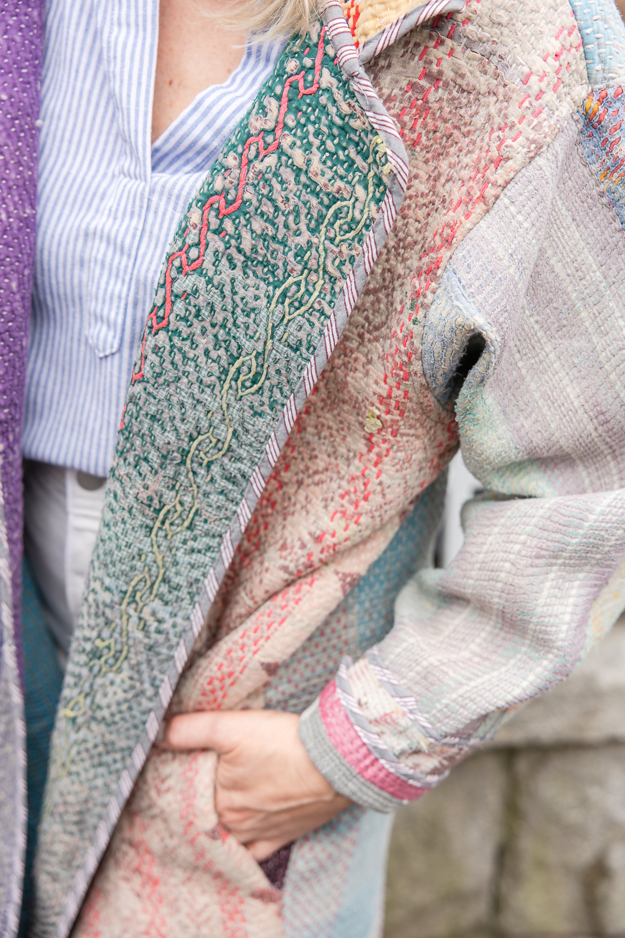 Willow Kantha Coat