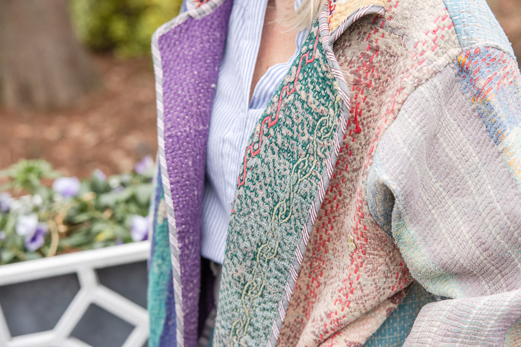 Willow Kantha Coat