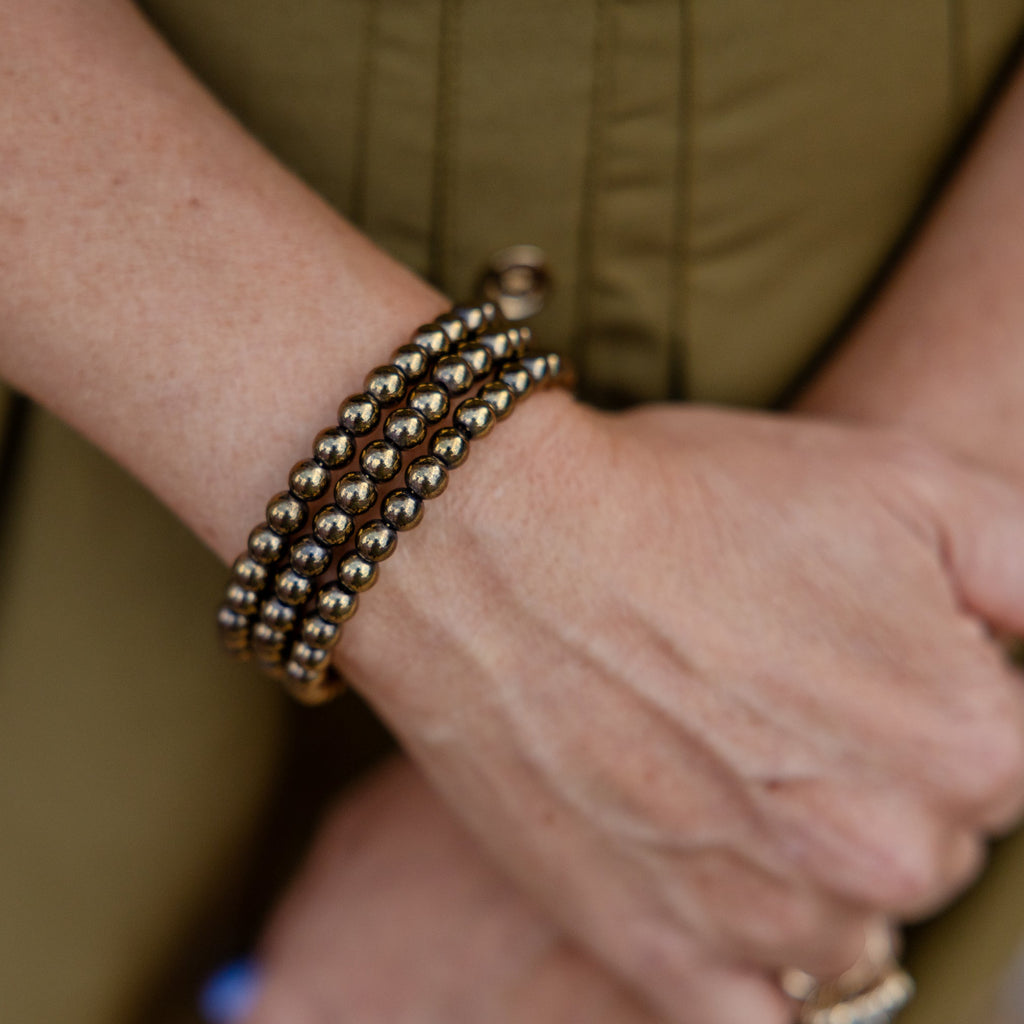 Good Money Bracelet – Bronze Wrap