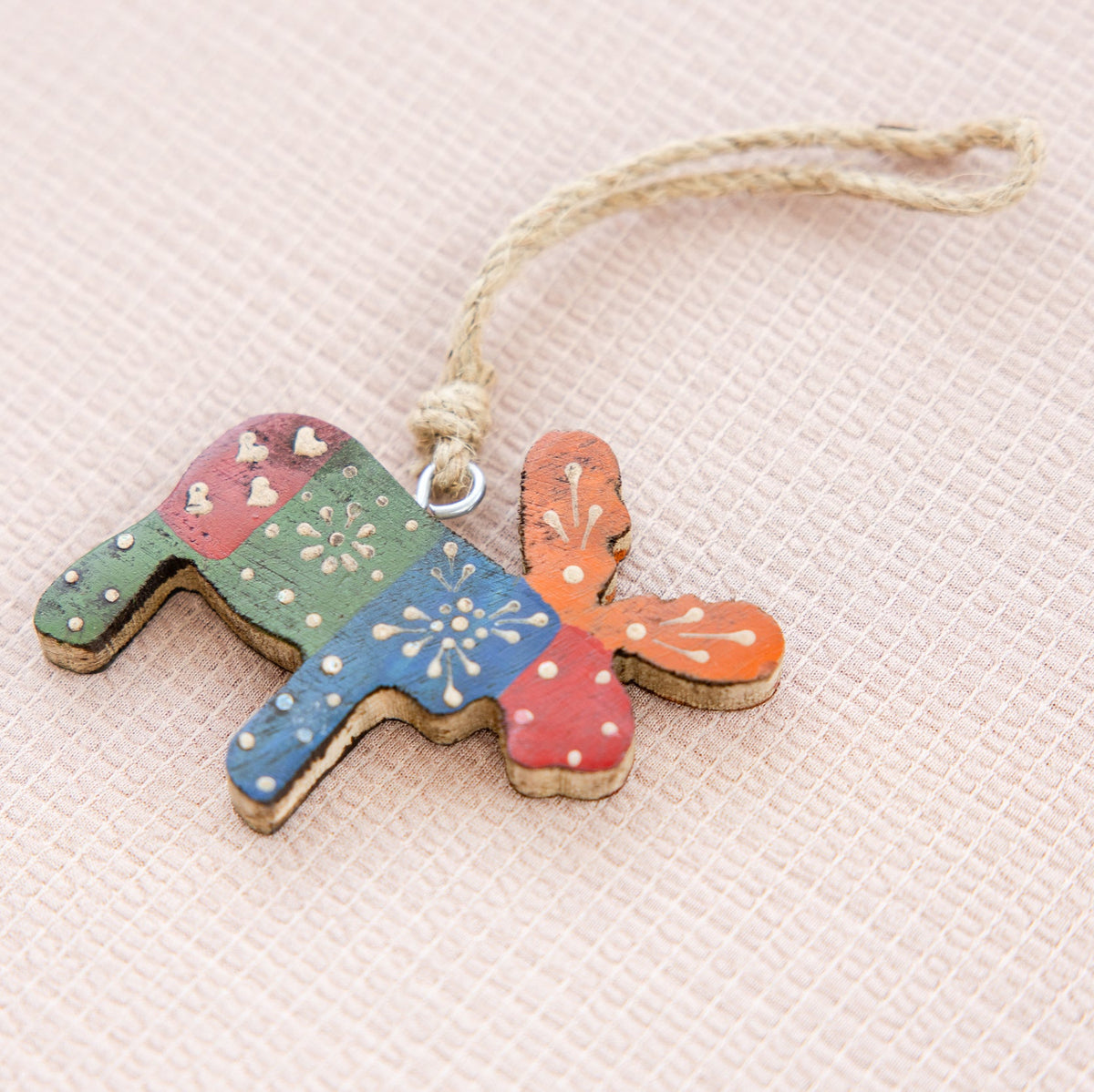 Hanging Wood Moose