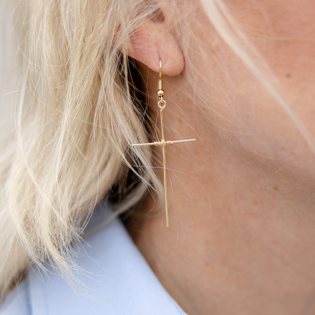 Glimpse of Heaven Earring-Gold