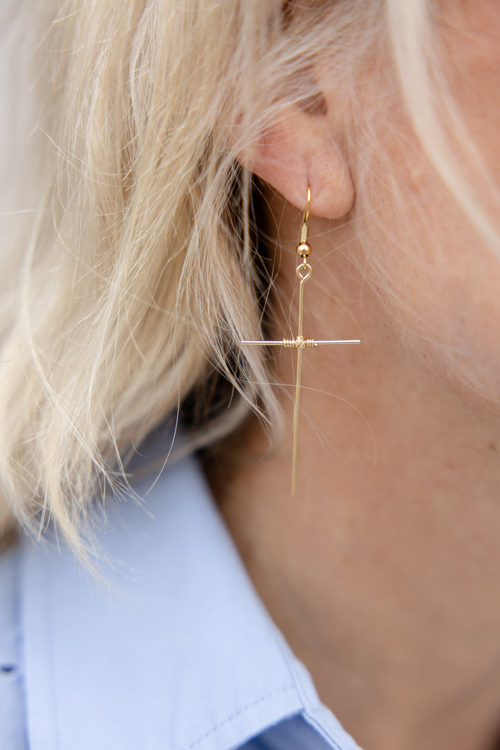Glimpse of Heaven Earring-Gold