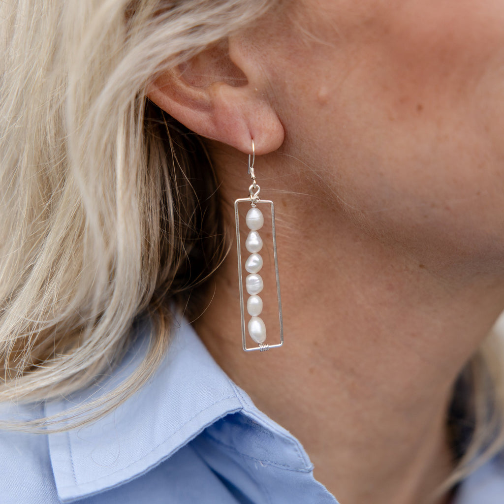Infinite Grace Earrings-Silver