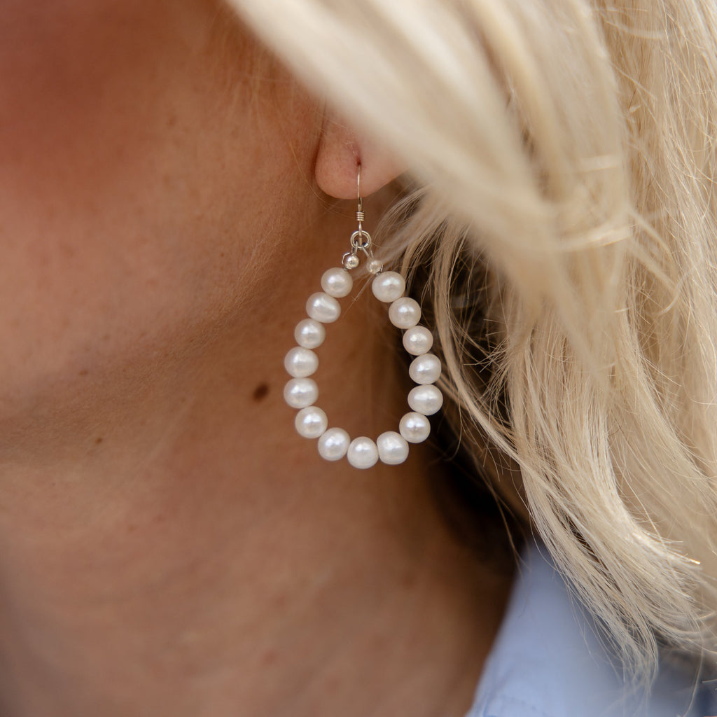 Froth of Pearls Earrings
