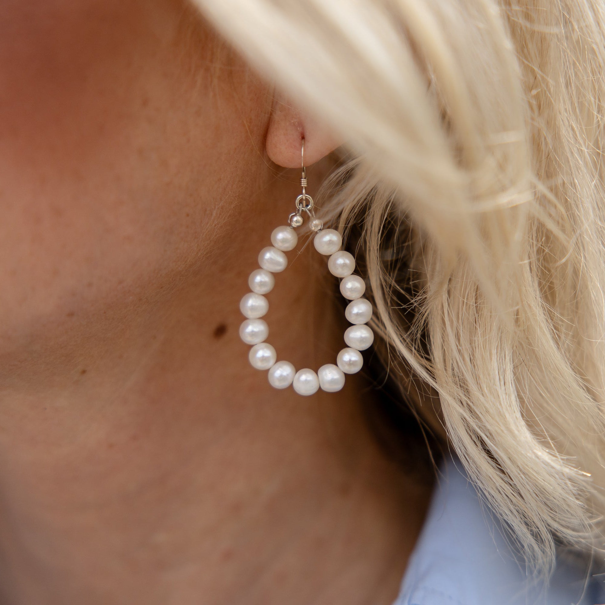 Froth of Pearls Earrings