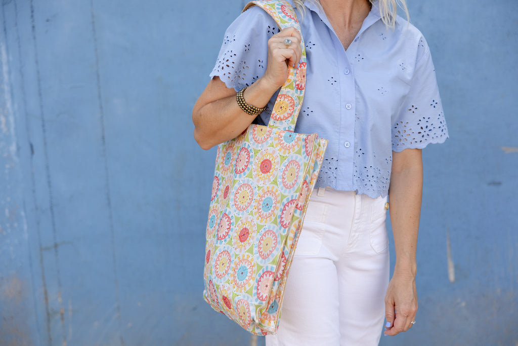 Everyday Tote- Sunny Bloom