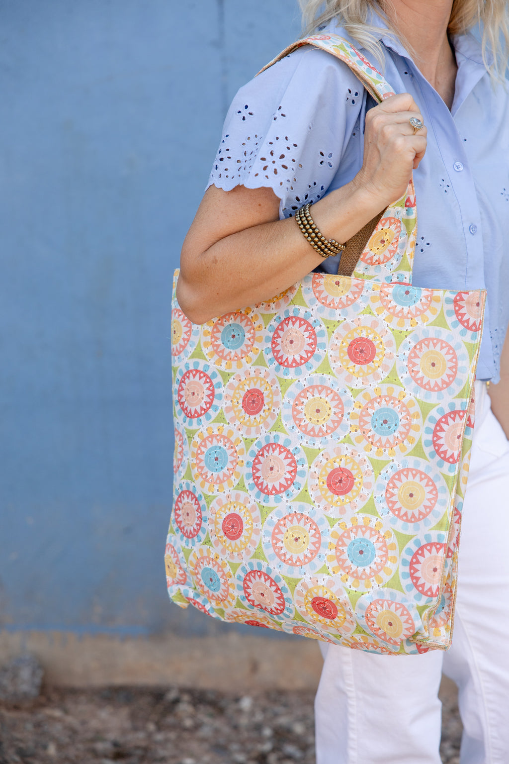 Everyday Tote- Sunny Bloom