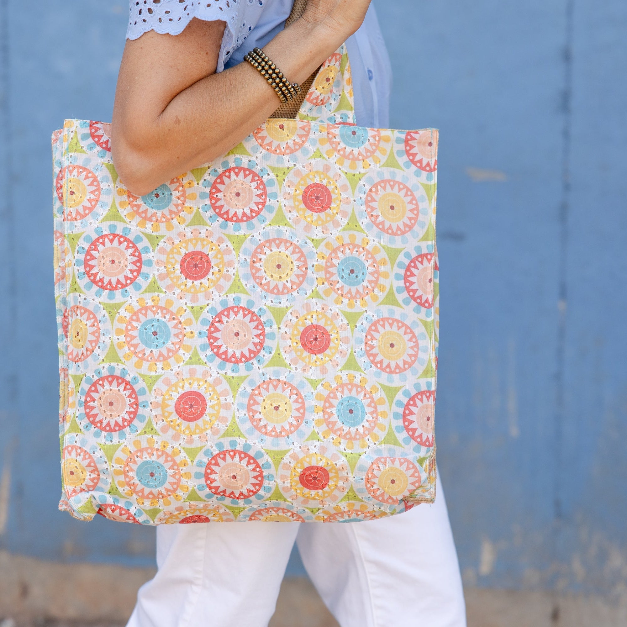 Everyday Tote- Sunny Bloom