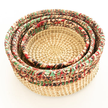 Round Cascades Basket Small