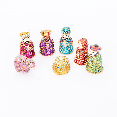 Rhinestone Nativity Set