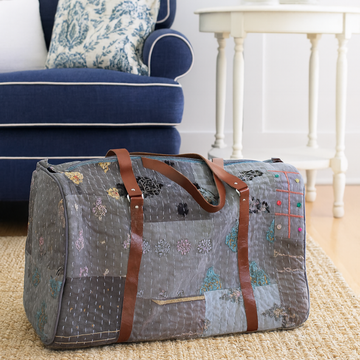 Sky Patchwork Duffle