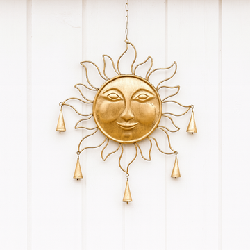 Brass Sun Wind Chime