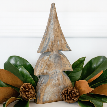 Winter Gray Christmas Tree