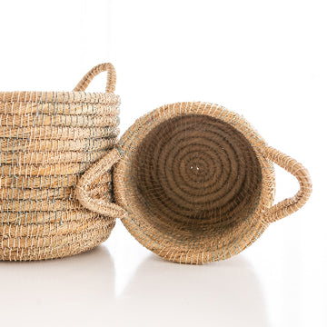 Sea and Sage Hogla Basket Small