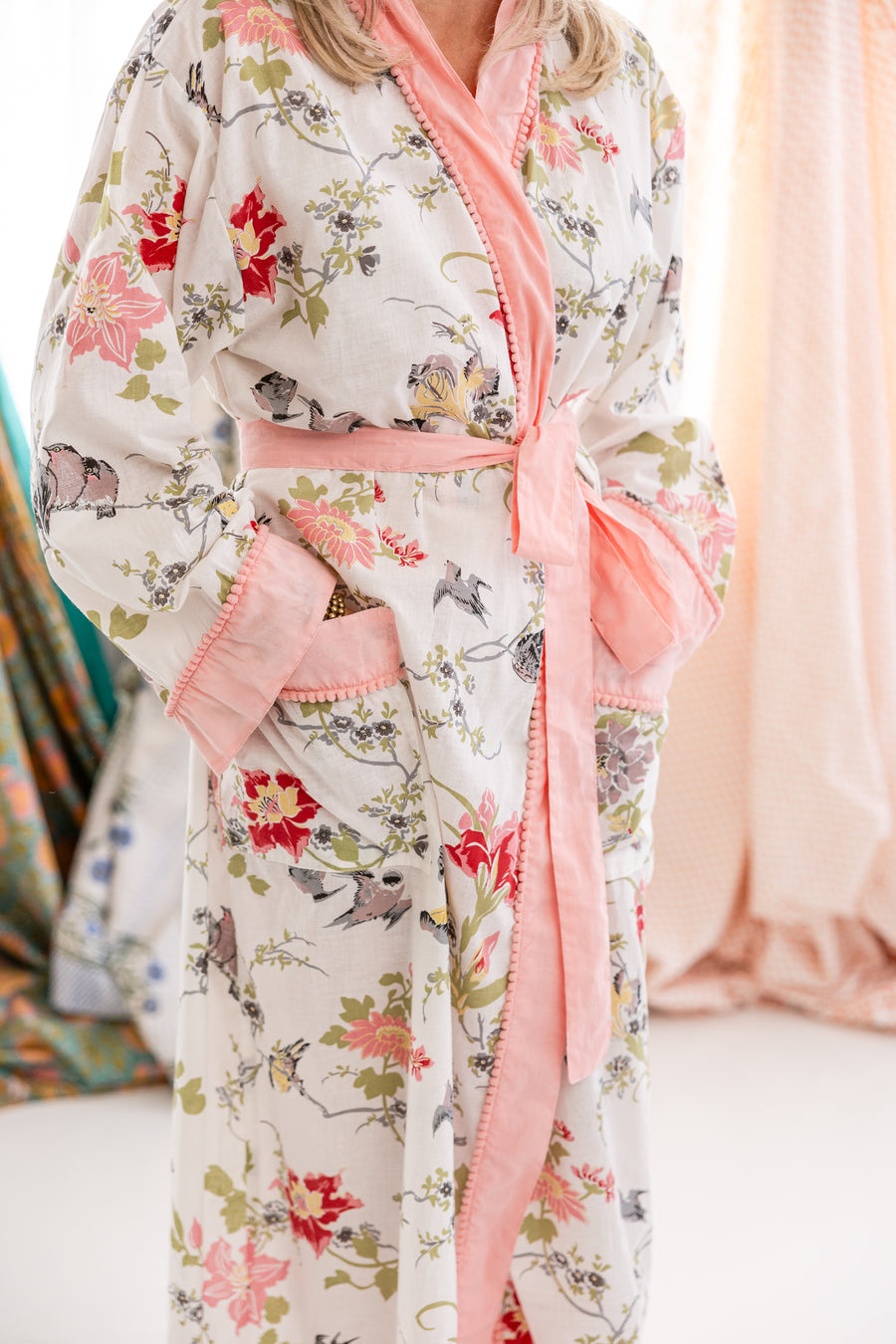 Floral Paradise Cotton Robe