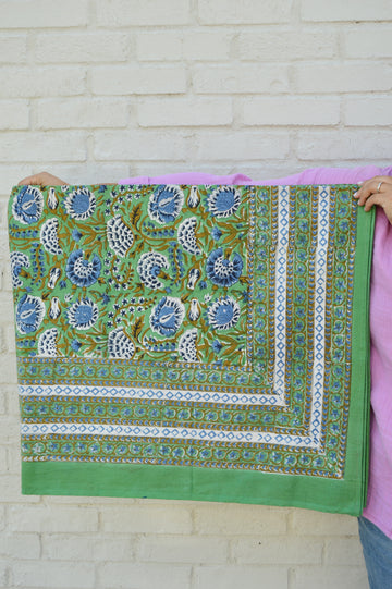 Minted Motif Tablecloth