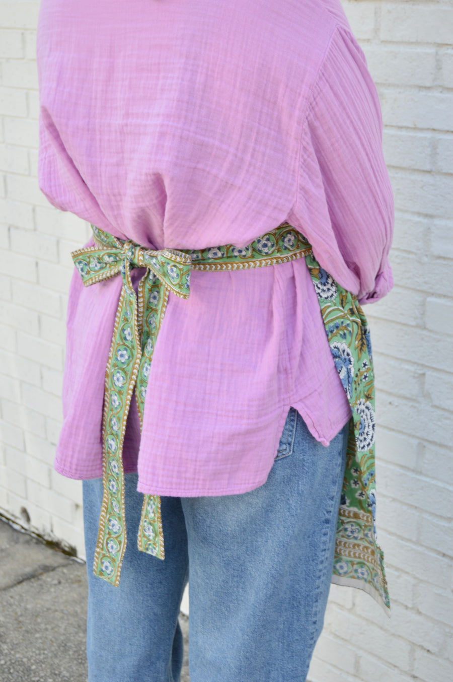 Minted Motif Apron