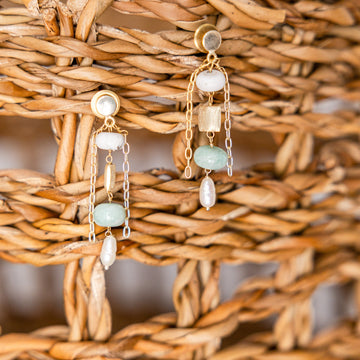 Moonlit Cascade Earrings