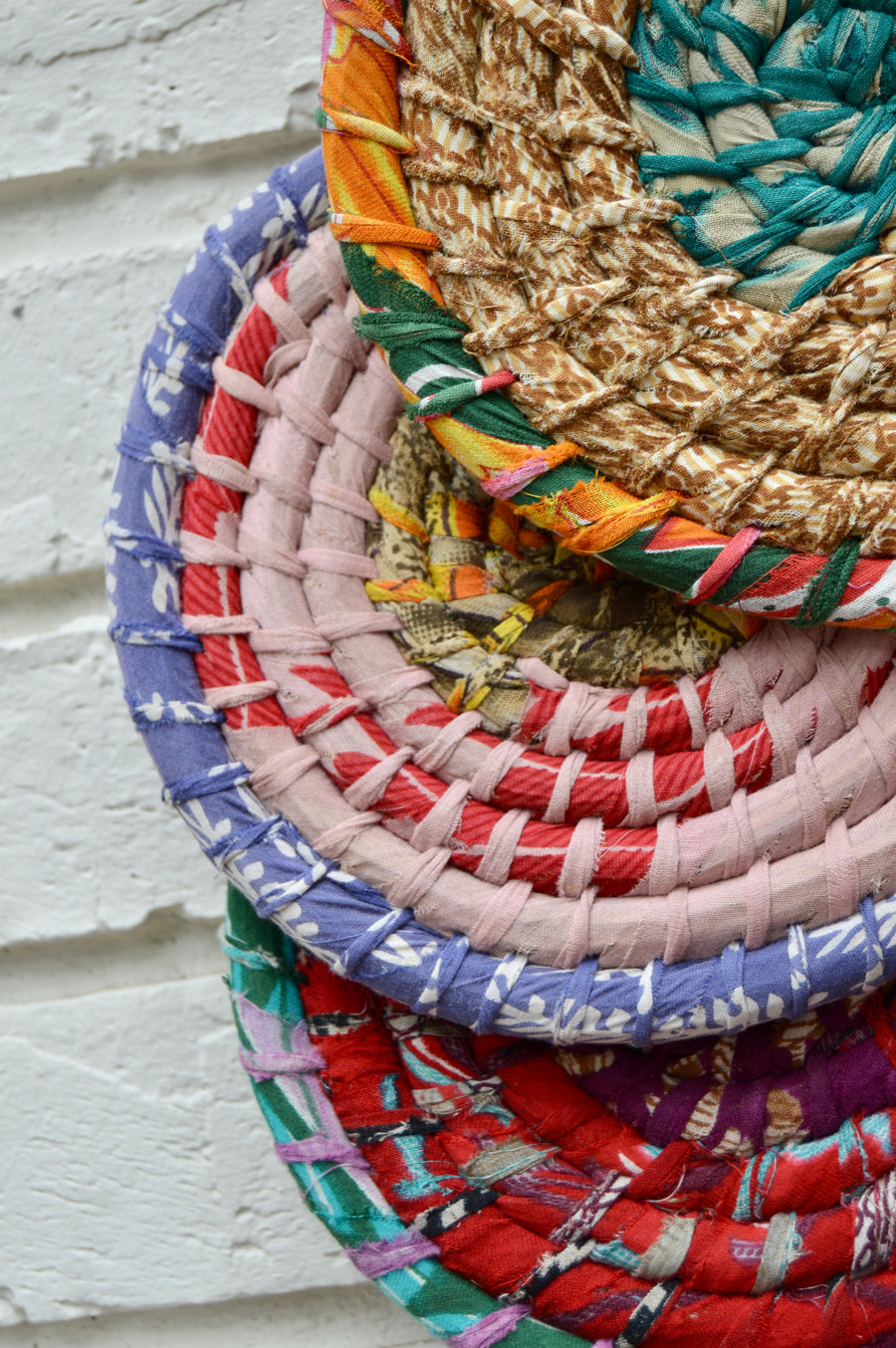 Sari Wrapped Trivet