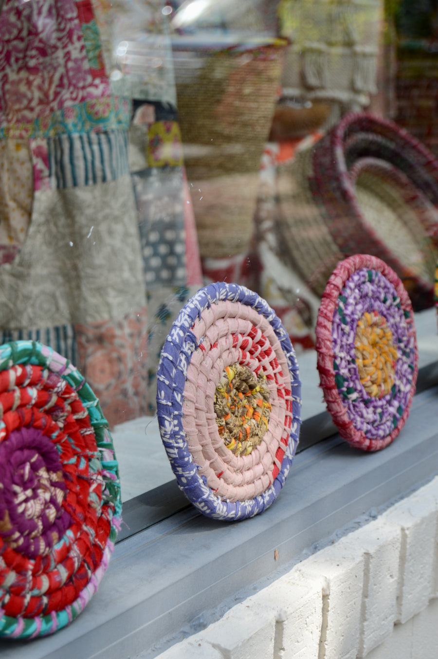 Sari Wrapped Trivet