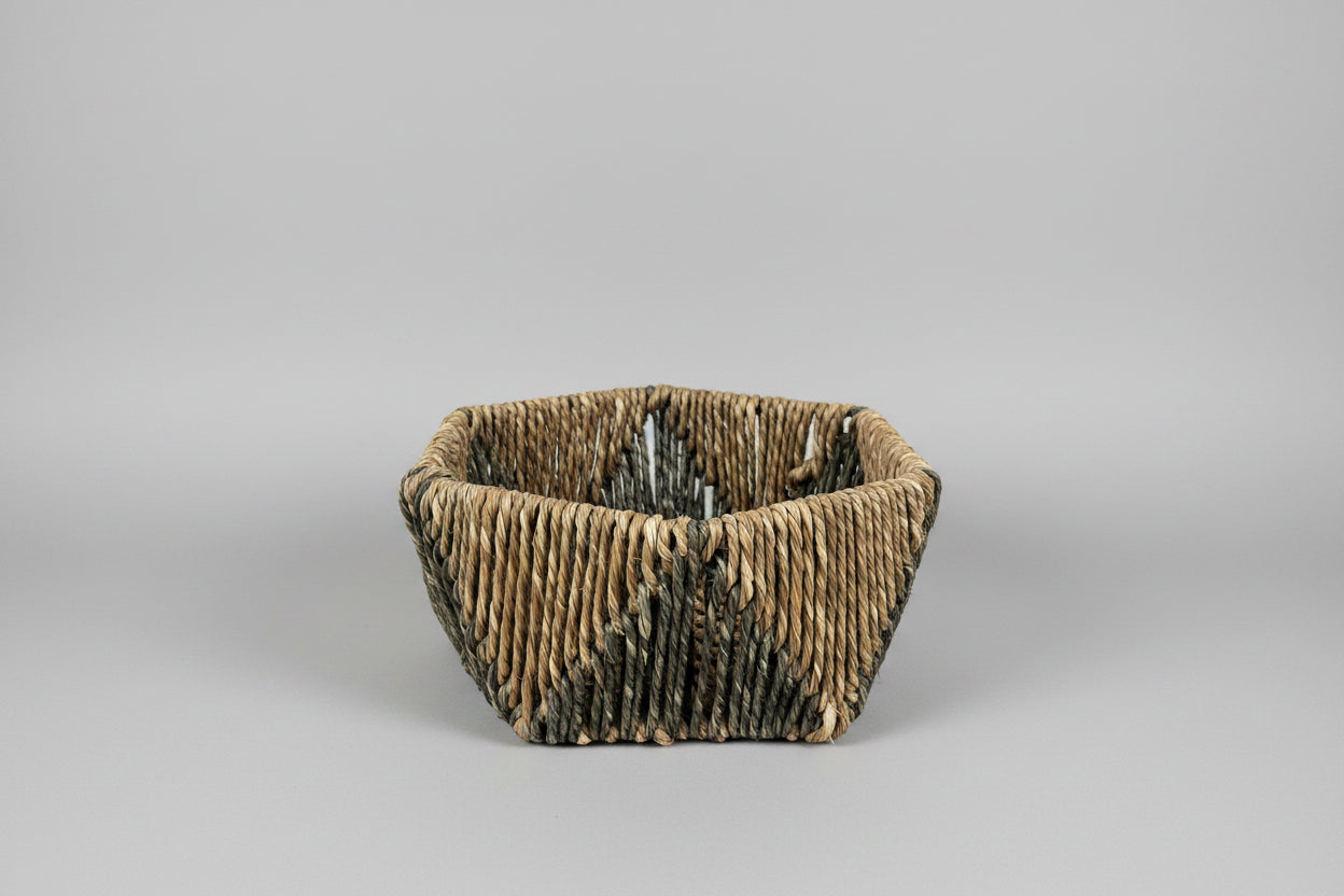 Driftwood Weave Iron Basket