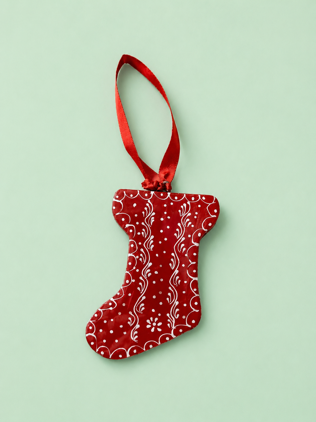Merry Market Stocking Ornament
