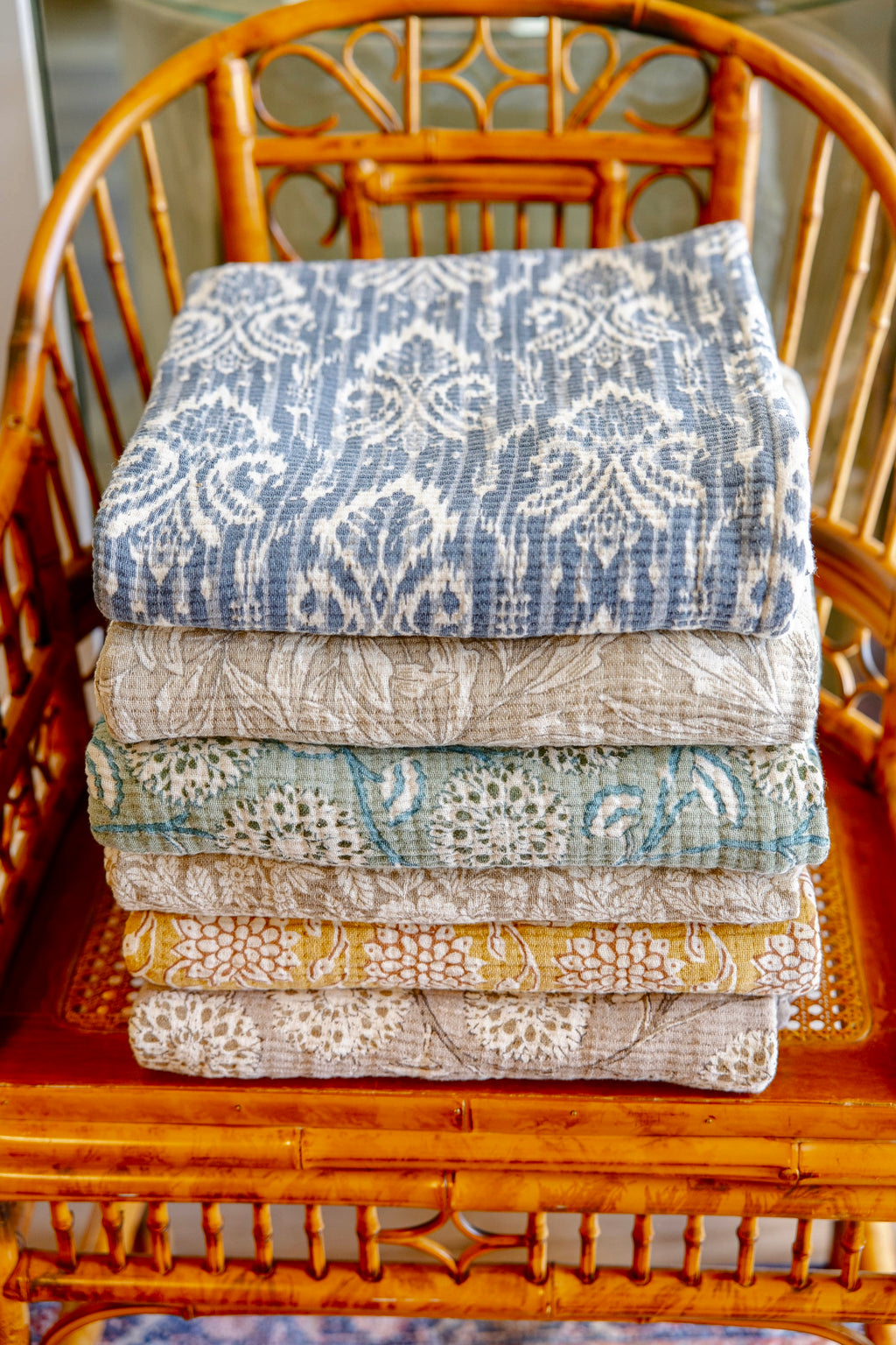 Indigo Harbor Throw