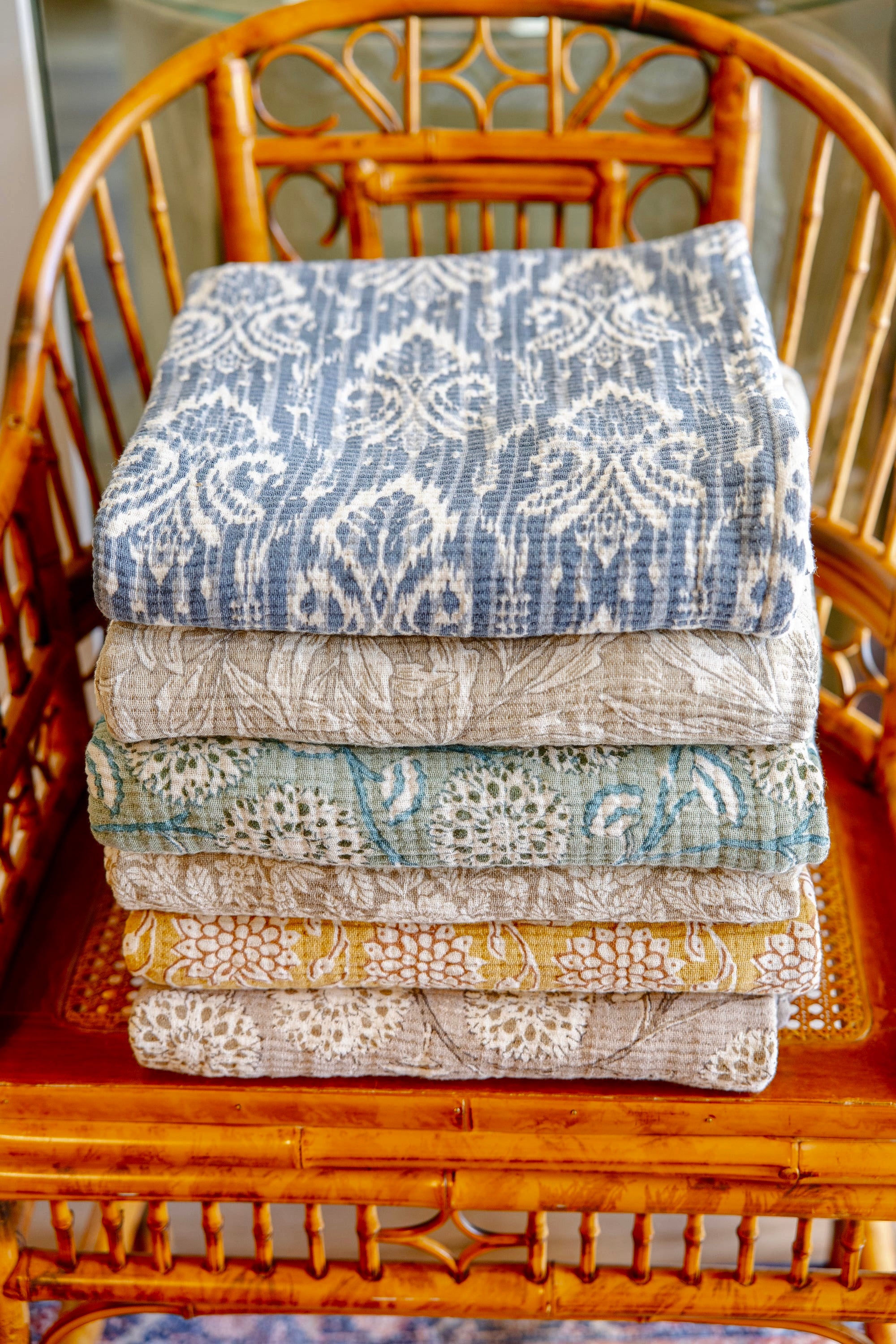 Indigo Harbor Throw