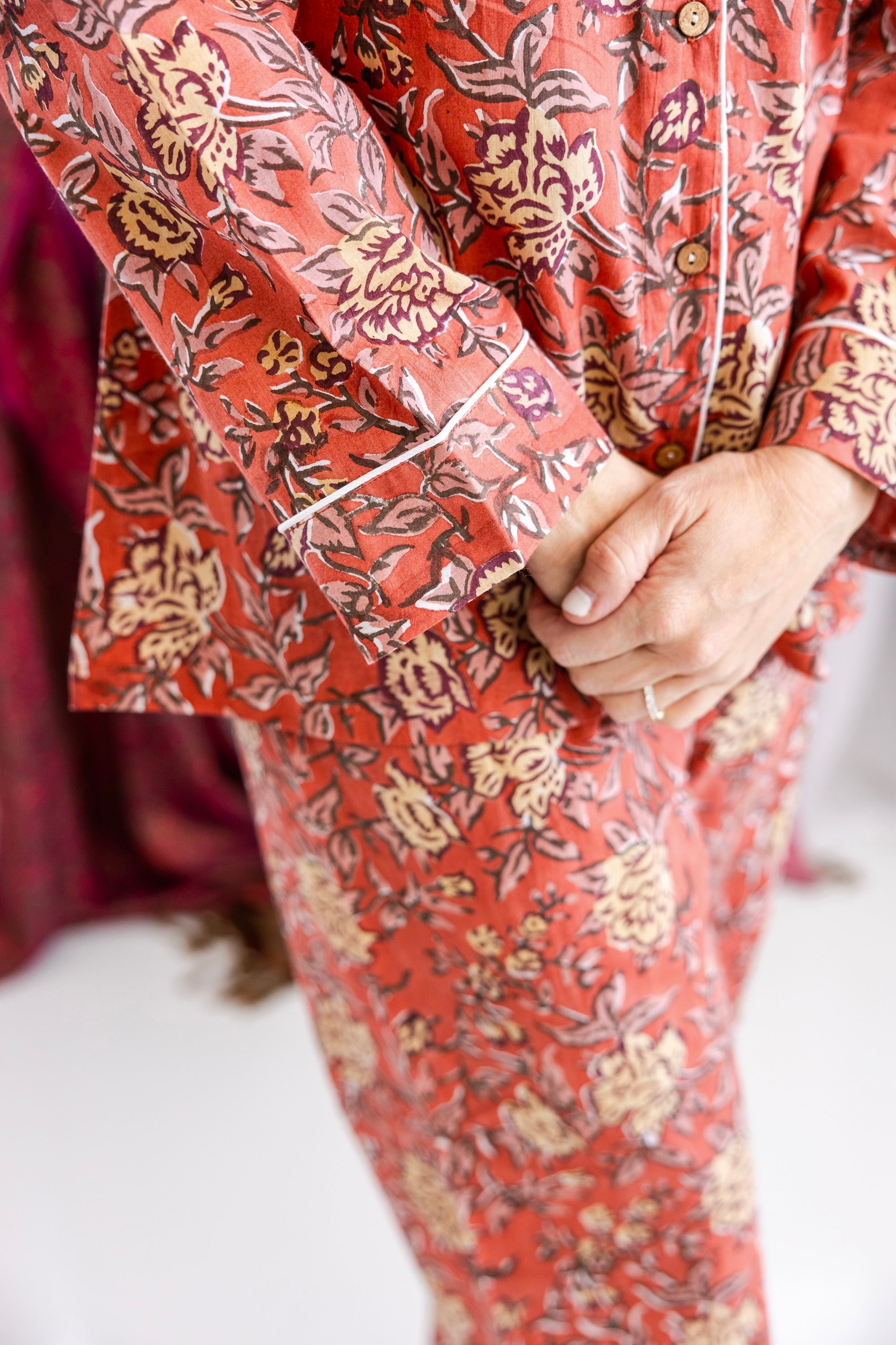 Block Print Loverly Pajama Pants Set