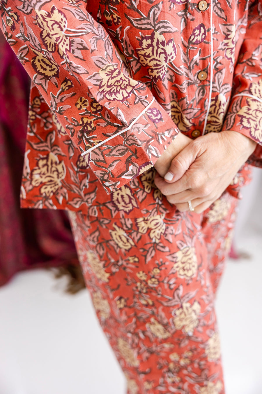 Block Print Loverly Pajama Pants Set
