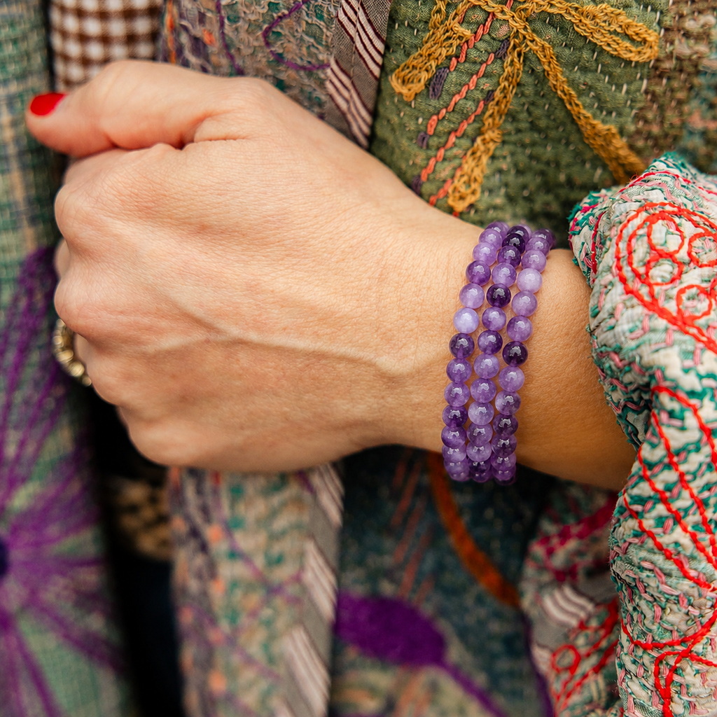 Good Money Bracelet-Amethyst