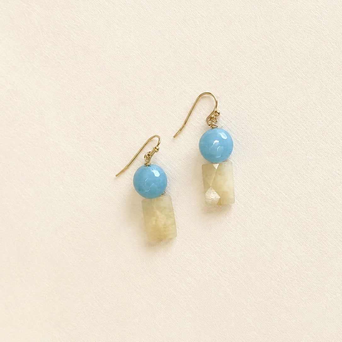 Blue Horizon Drop Earrings