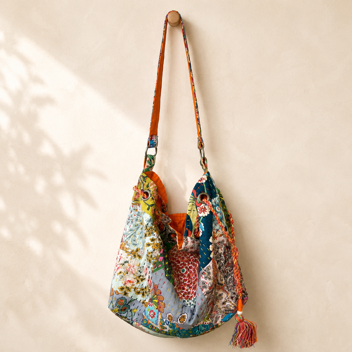Sunset Mosaic Patchwork Bag