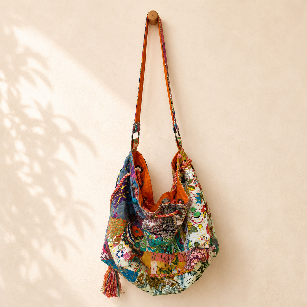 Sunset Mosaic Patchwork Bag