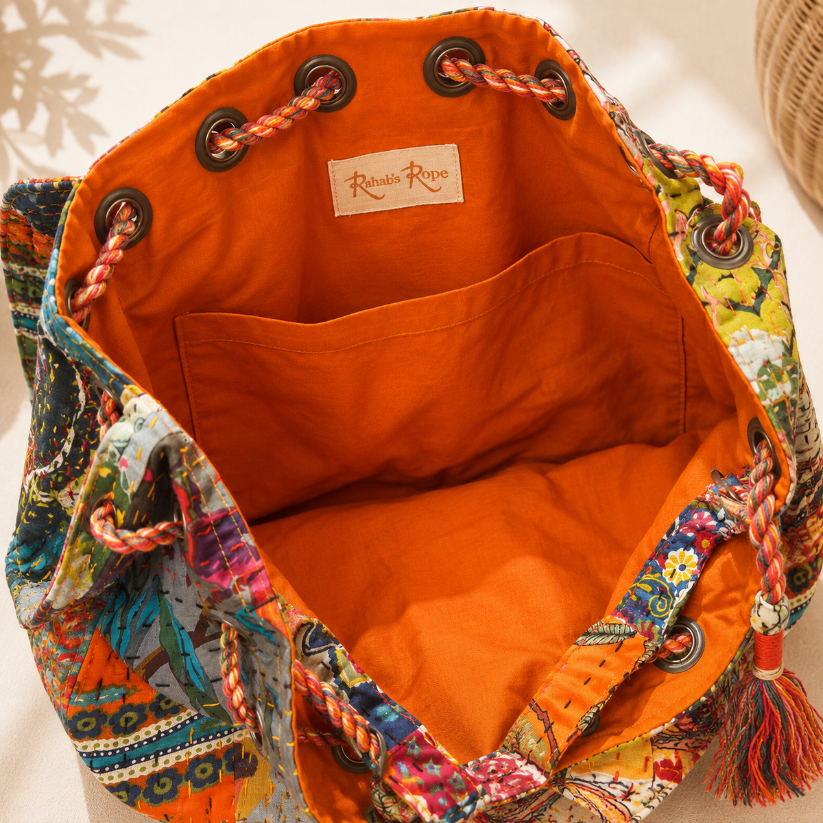 Sunset Mosaic Patchwork Bag