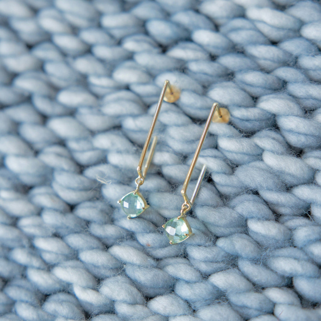 Golden Grove Frame Earrings