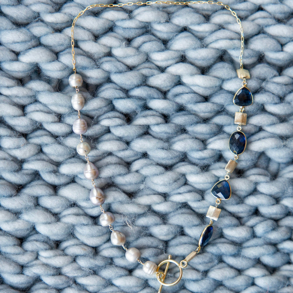 Midnight Shoreline Necklace