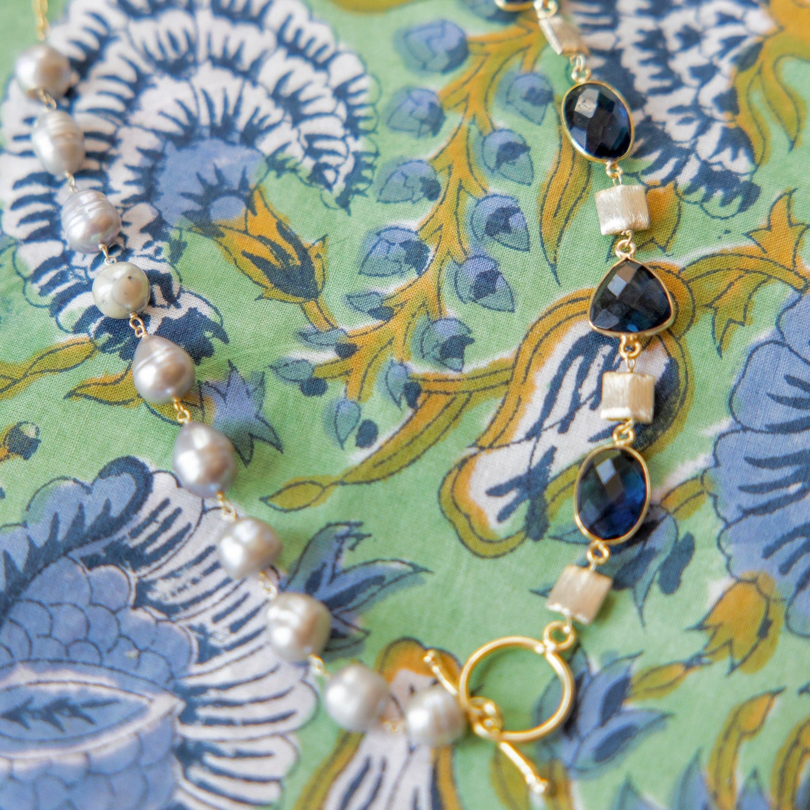 Midnight Shoreline Necklace