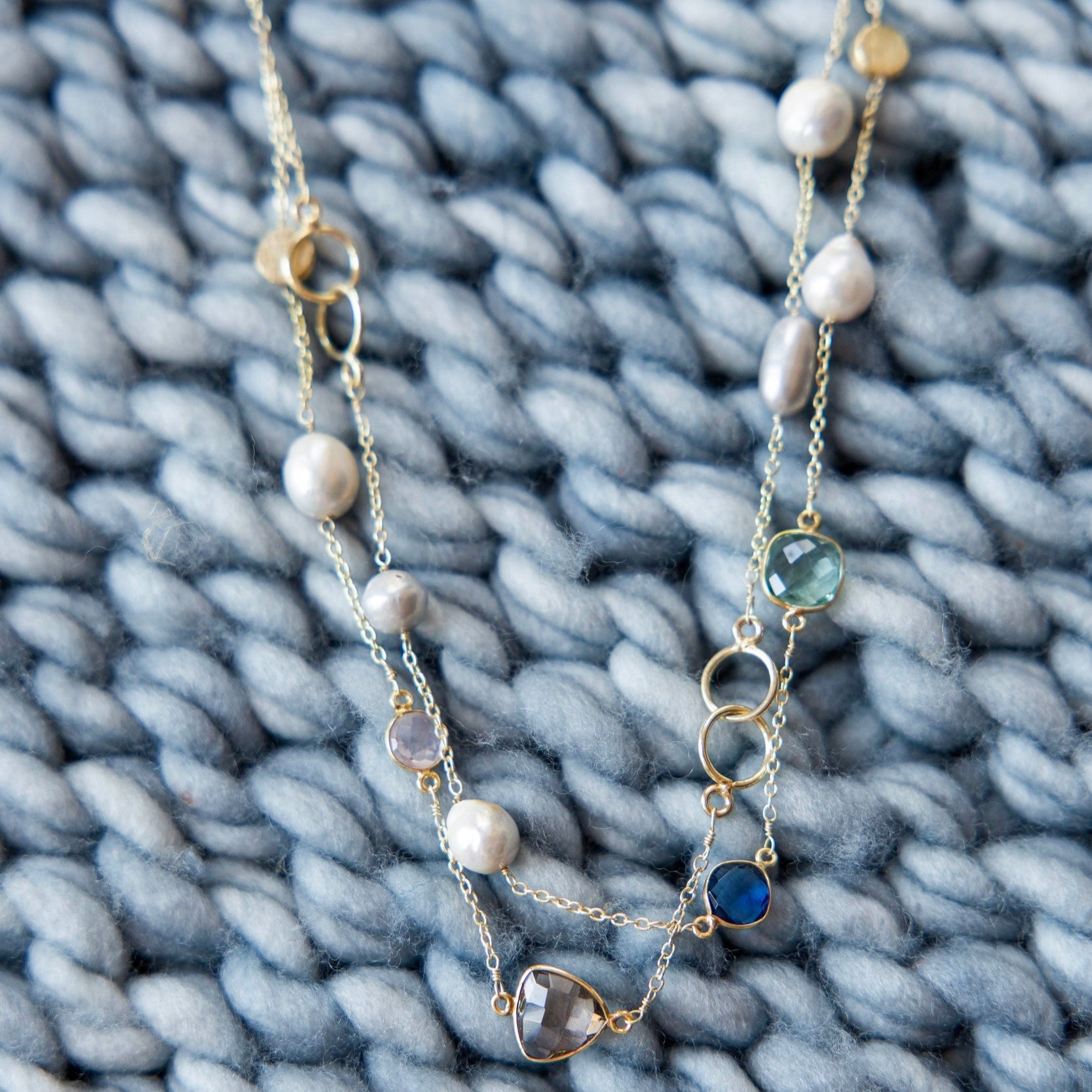 Gem Drift Necklace