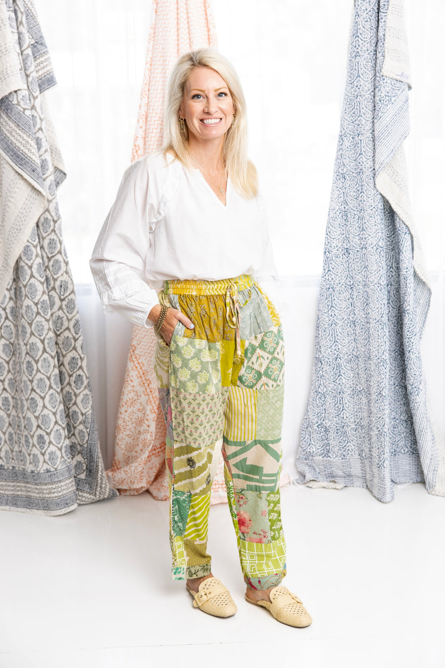 Floral Meadow Pants