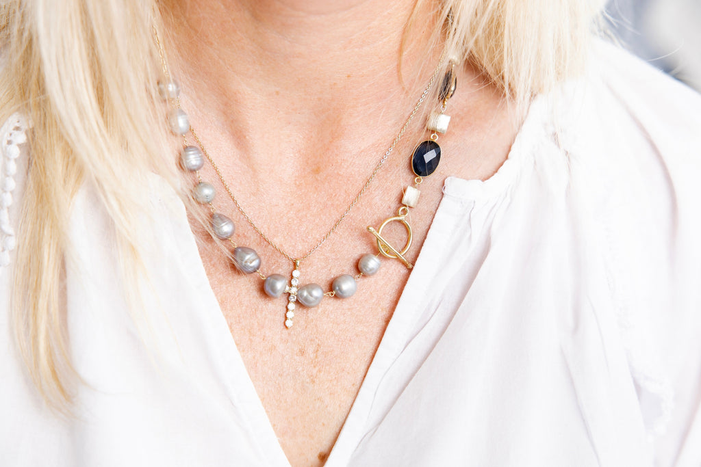 Midnight Shoreline Necklace