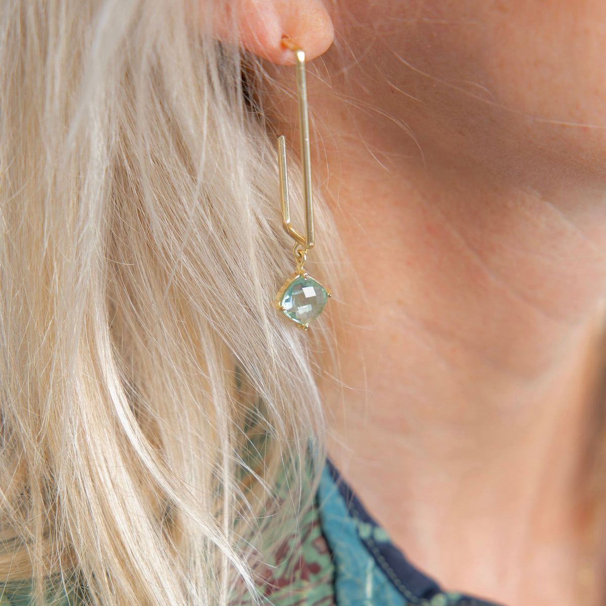 Golden Grove Frame Earrings