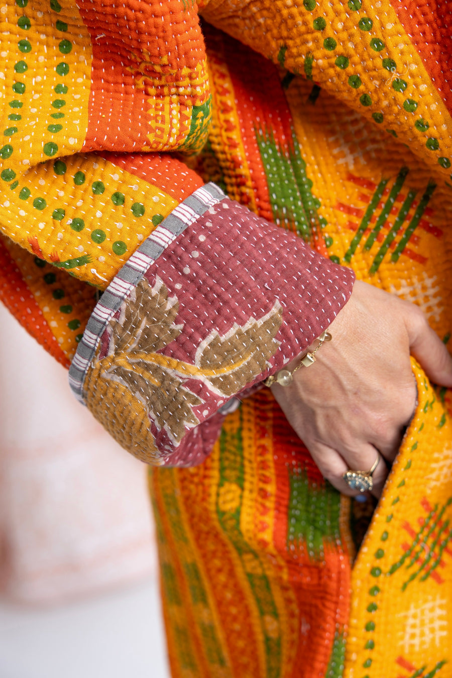 Ember Stitch Kantha Coat